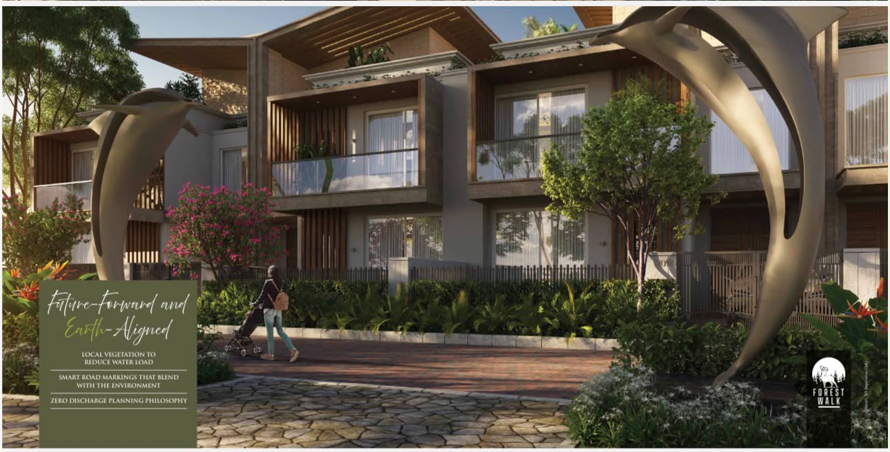 Forest walk villa – ghaziabad – Exterior view